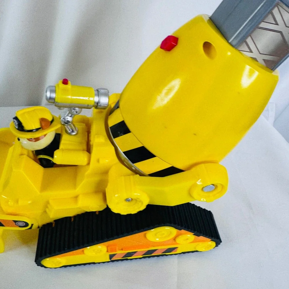 Paw Patrol Movie Rubble's Deluxe Bulldozer &‎ Pup Vehicles lot Rocky Chase